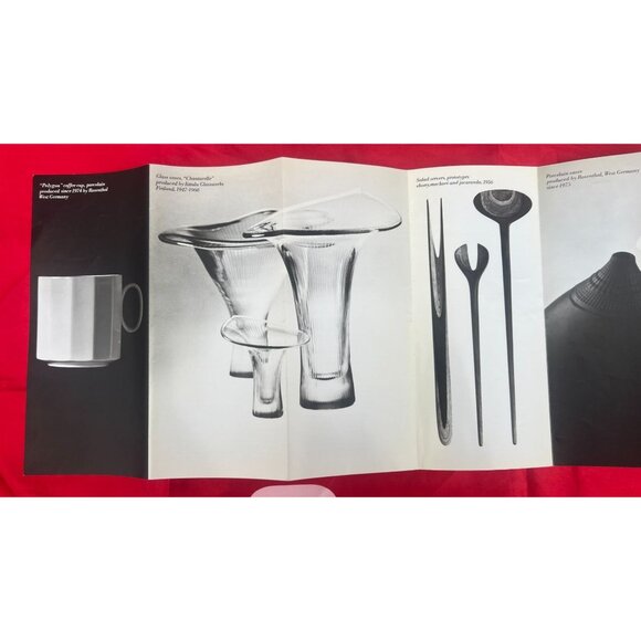 Tapio Wirkkala Exhibition Brochure IBM Gallery NY 1985 Finnish Modernist Design - Picture 7 of 8